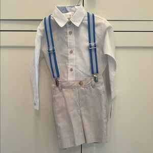 Edgehill Collection Boys dressy short set. Great for a summer wedding. Size 24M